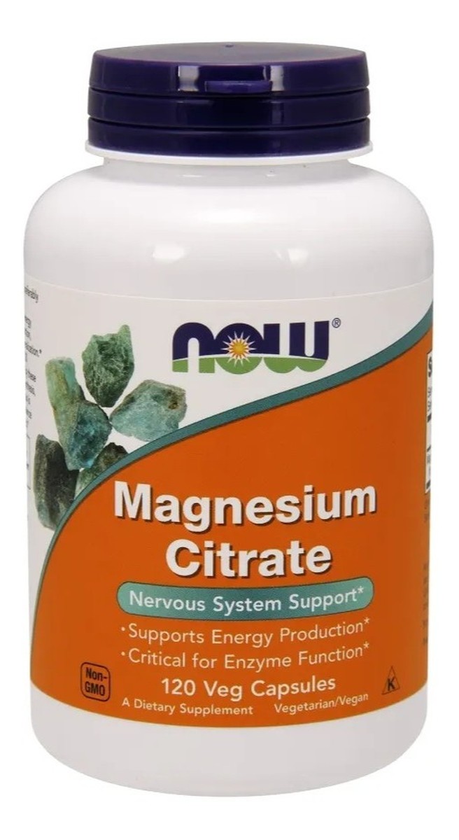 Magnesium citrate 400mg cytrynian magnezu suplement diety 120 tabletek