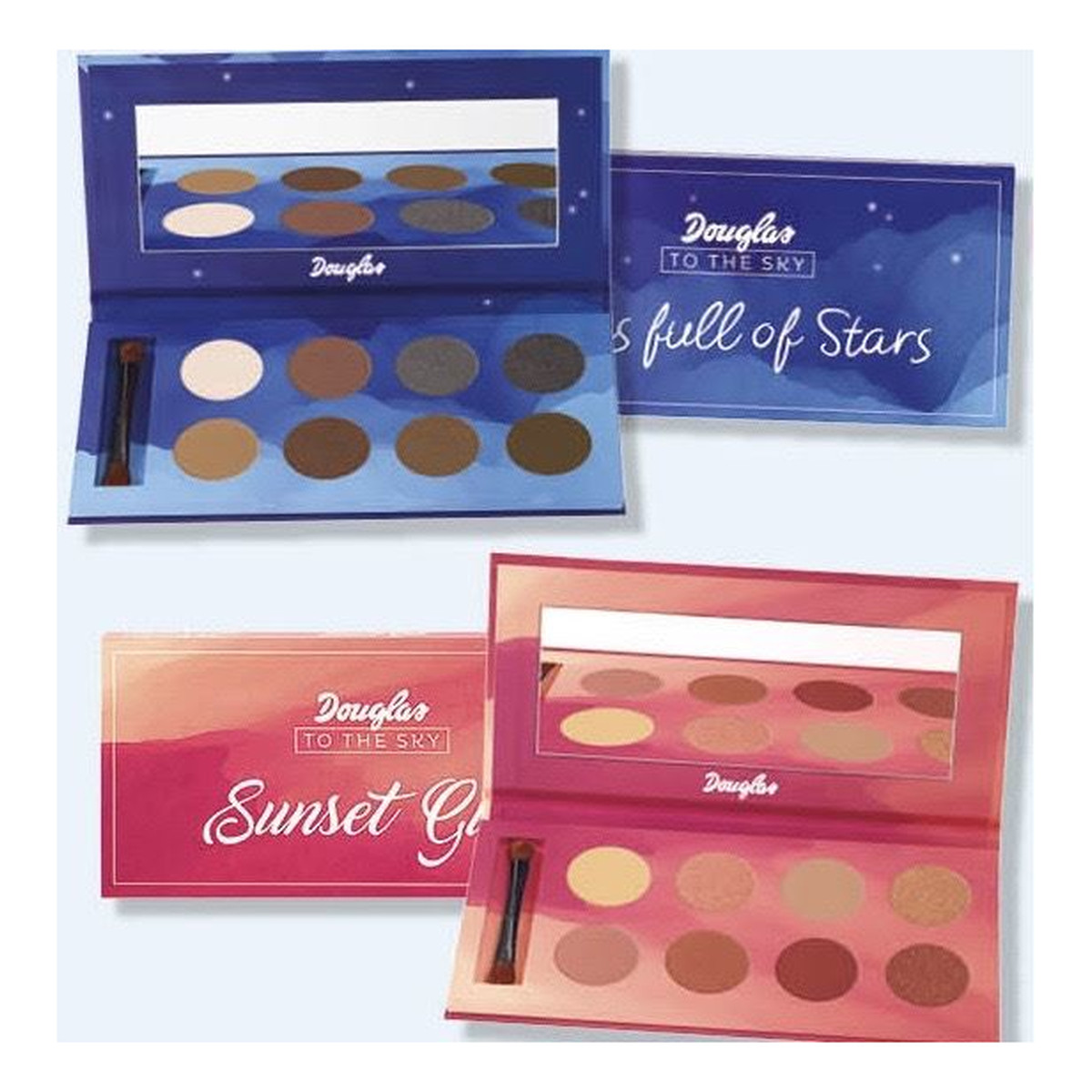 Douglas Paleta Cieni do powiek 9g