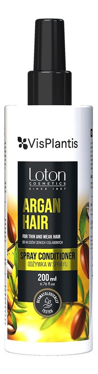 Odżywka w sprayu z arganem do włosów cienkich i osłabionych - Argan Hair