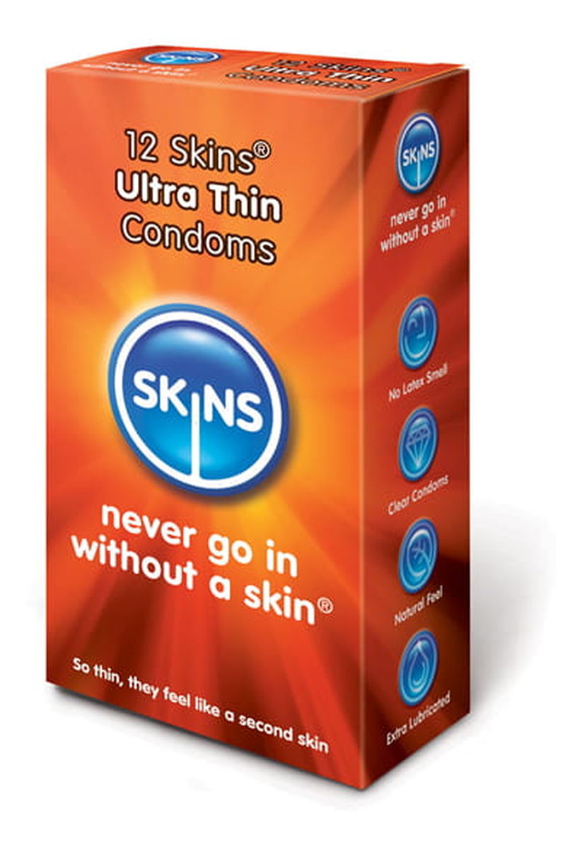 Ultra thin cienkie prezerwatywy 12szt
