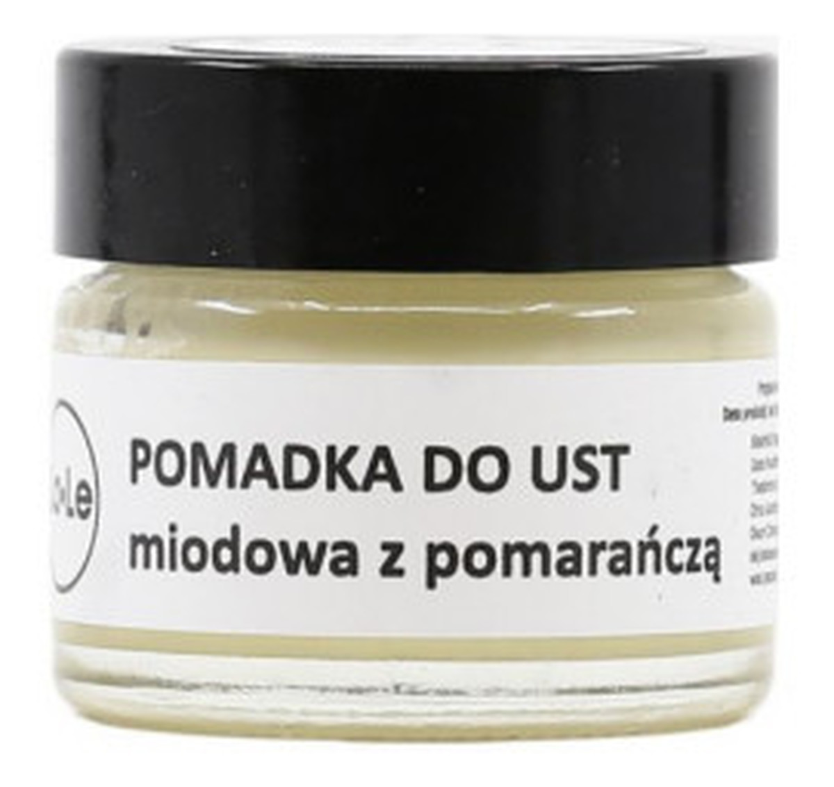 Pomadka do ust miodowa z pomarańczą