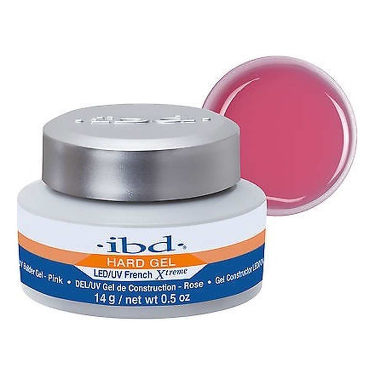 IBD Żel budujący różowy IBD LED/UV Builder Gel - Pink 14g