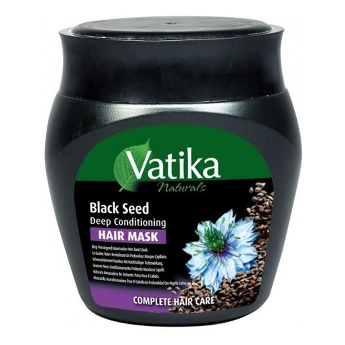 Dabur Vatika Black Seed Maska Do Włosów Zniszczonych z Czarnuszką 500g