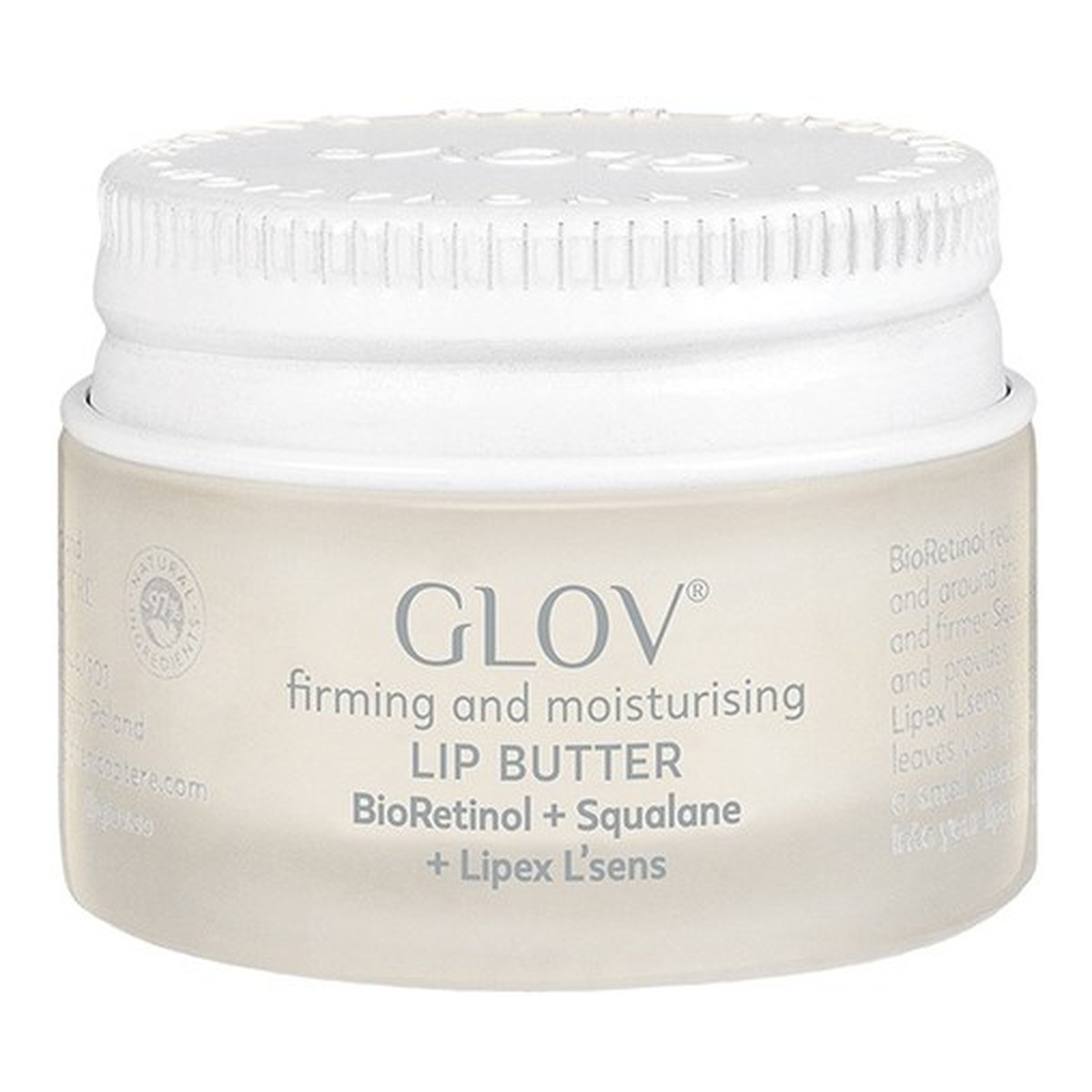 Glov Firming moisturizing lip butter ujędrniające i nawilżające masełko do ust 15ml