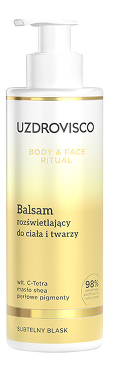 Balsam rozświetlający do ciała i twarzy