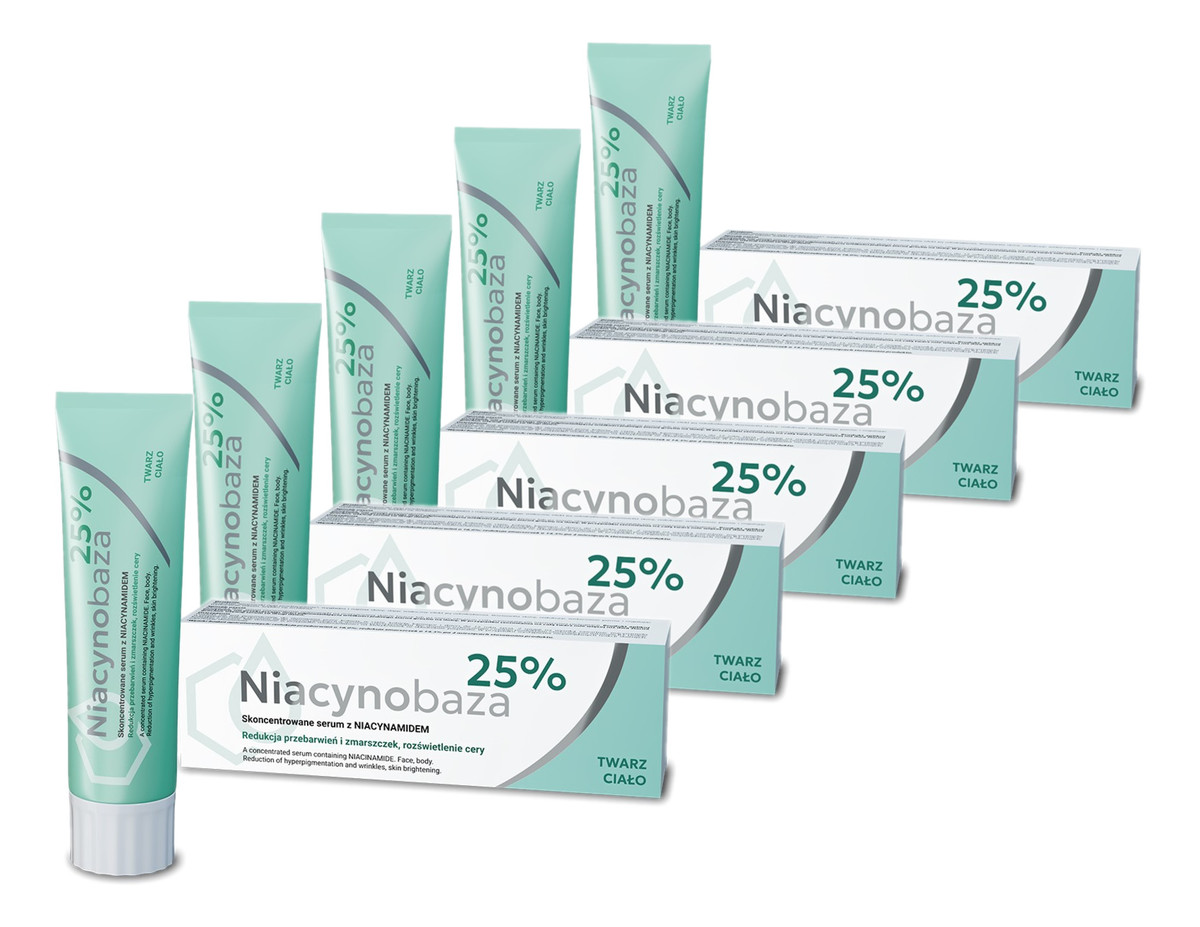 25% Skoncentrowane serum z Niacynamidem 5x30g