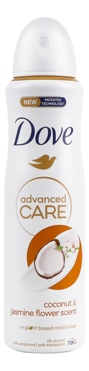 Advanced Care Coconut & Jasmine Flower Scent Antyperspirant w sprayu