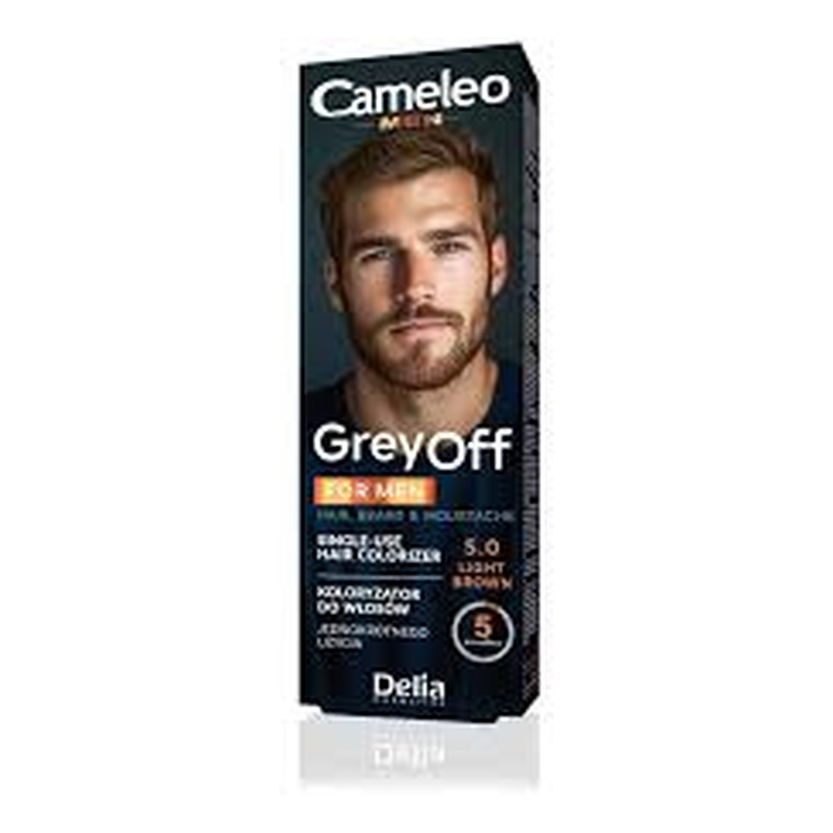 Cameleo Men Krem koloryzujący do włosów brody i wąsów 15ml