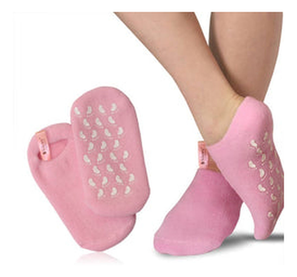 Moisturizing Socks skarpetki nawilżające bawełniane z wkładem żelowym 1 para