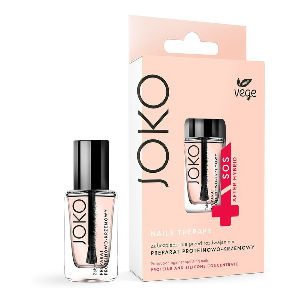 Joko Nails Therapy Preparat Proteinowo-Krzemowy do paznokci 11ml