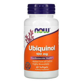 Ubiquinol 100mg suplement diety 60 miękkich kapsułek