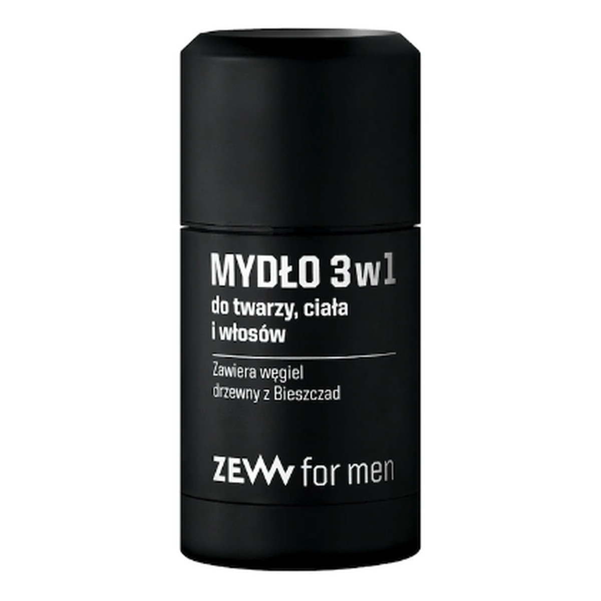 Zew For Men Mydło 3w1 do twarzy. ciała i włosów z węglem drzewnym 85ml