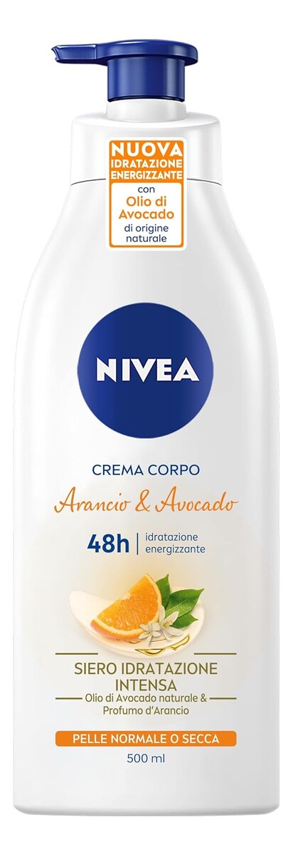 Orange Flower & Avocado nawilżające mleczko do ciała