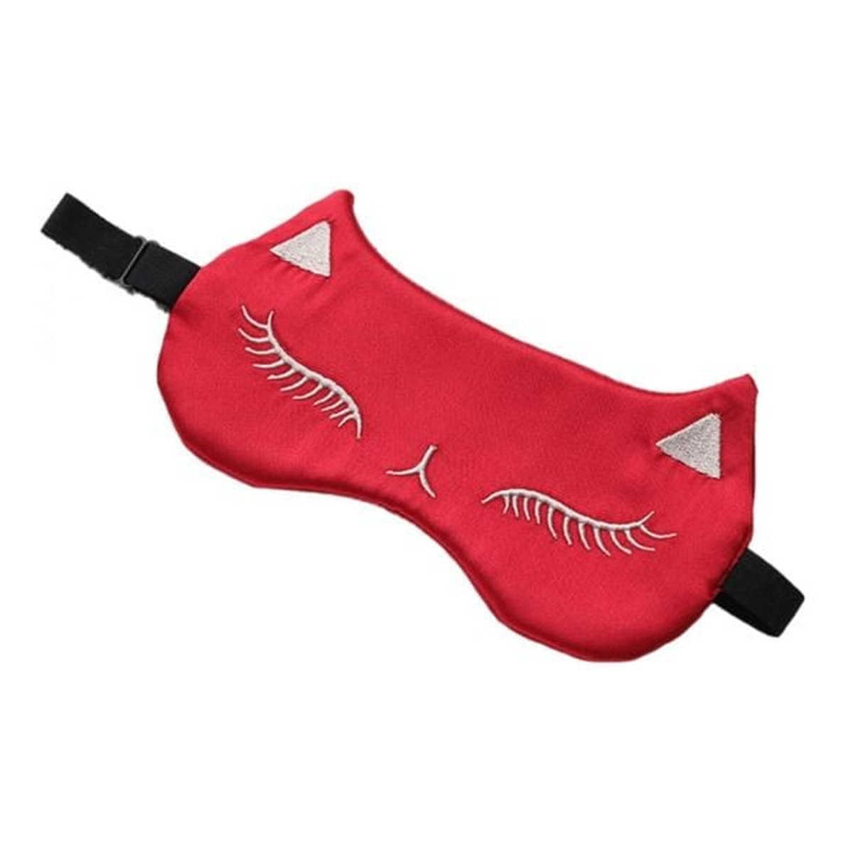 Ecarla Opaska na oczy OPK01CZE satynowa czerwień