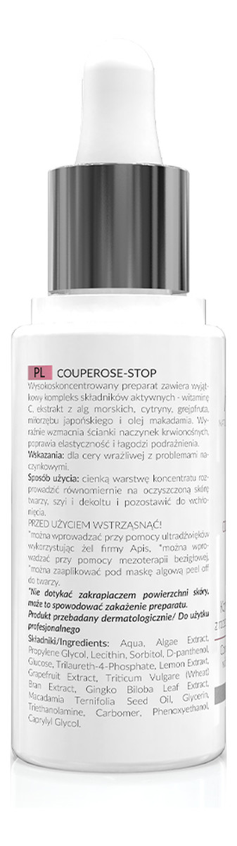 Couperose-Stop Concentrate Koncentrat dla cery z rozszerzonymi naczynkami