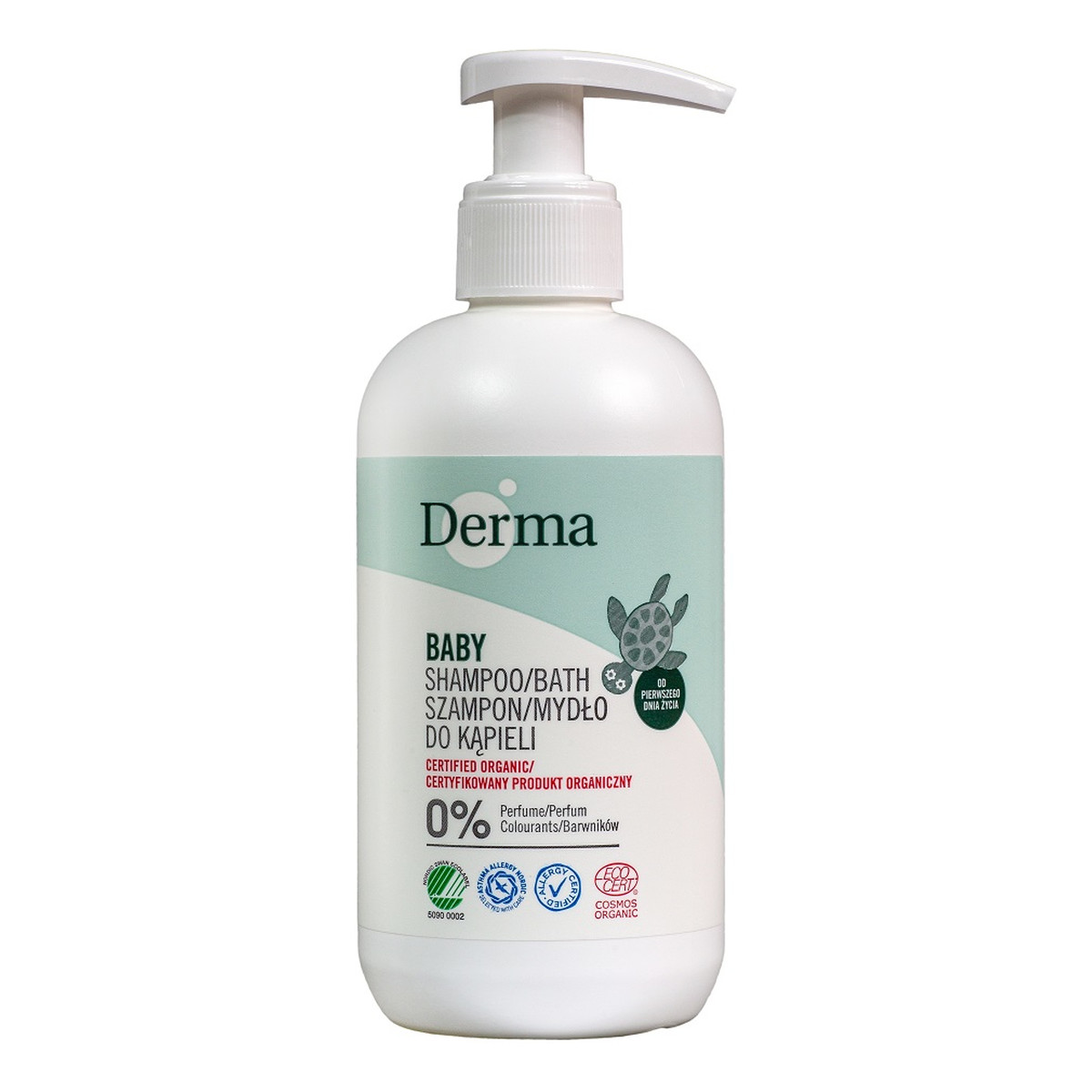 Derma Eco Baby Shampoo/Bath szampon i Mydło do kąpieli 250ml