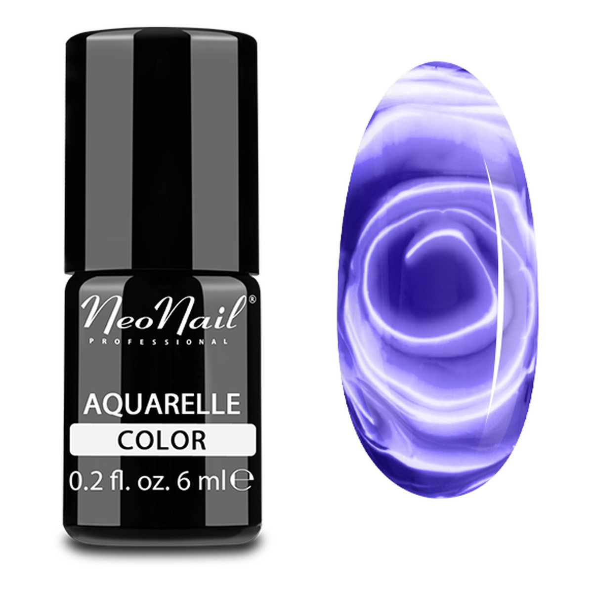 NeoNail Aquarelle Lakier Hybrydowy Violet (5510-1) 6ml