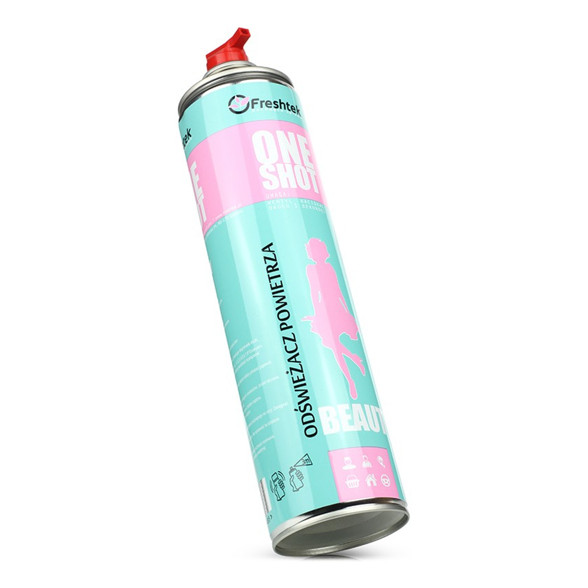 Freshtek One Shot Odświeżacz powietrza Premium Beauty 600ml