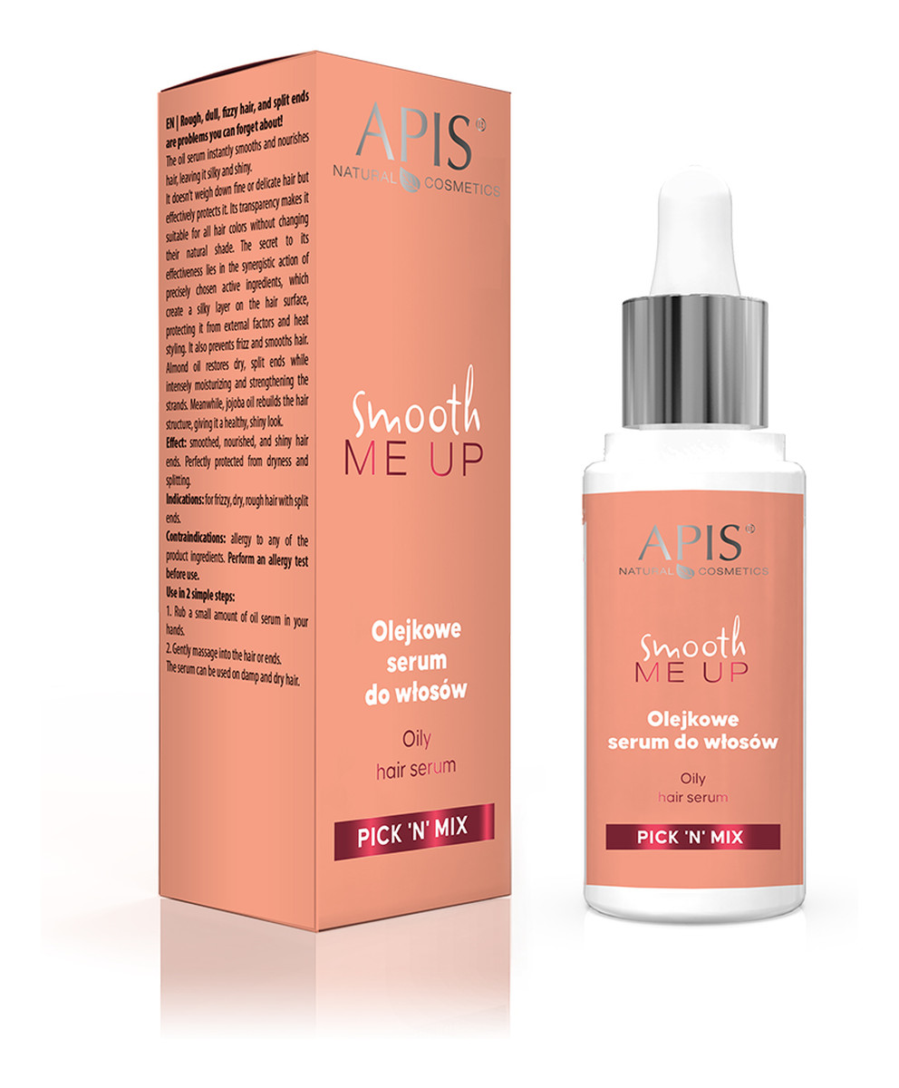 Olejkowe serum na końcówki włosów