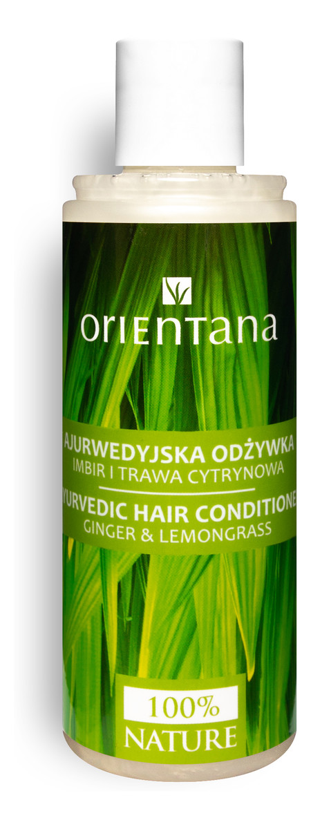 Ajurwedyjska odżywka do włosów - Imbir i trawa cytrynowa