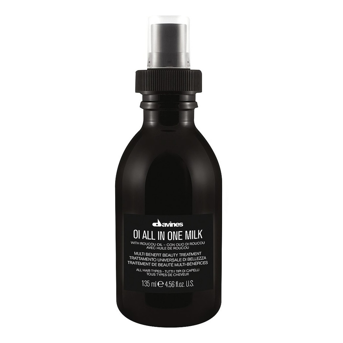 Davines OI All In One Milk nawilżające Mleczko do włosów zmniejszające puszenie 135ml