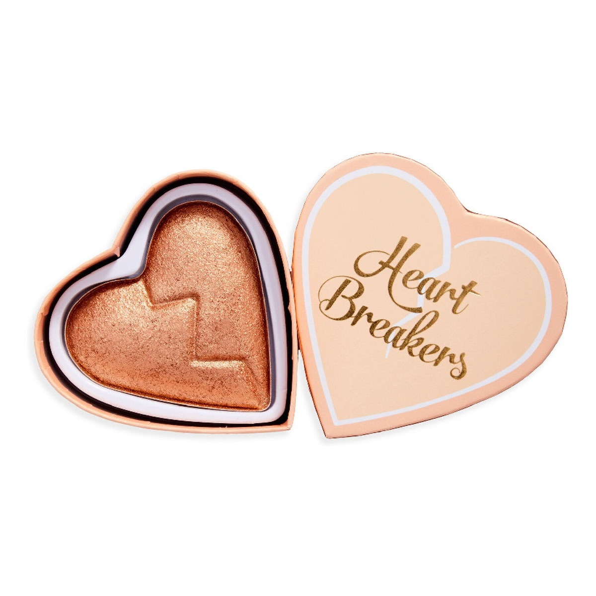 Makeup Revolution I Heart Revolution Heartbreakers rozświetlacz do twarzy Graceful 10g