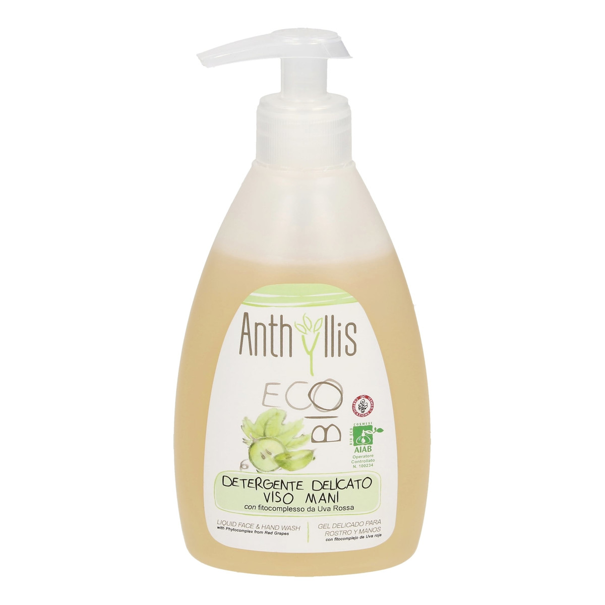 Anthyllis Eco płyn do mycia twarzy z fitokompleksem z czerwonych winogron 300ml