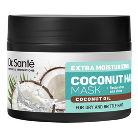 Coconut hair mask ekstra nawilżająca maska z olejem kokosowym dla suchych i łamliwych włosów