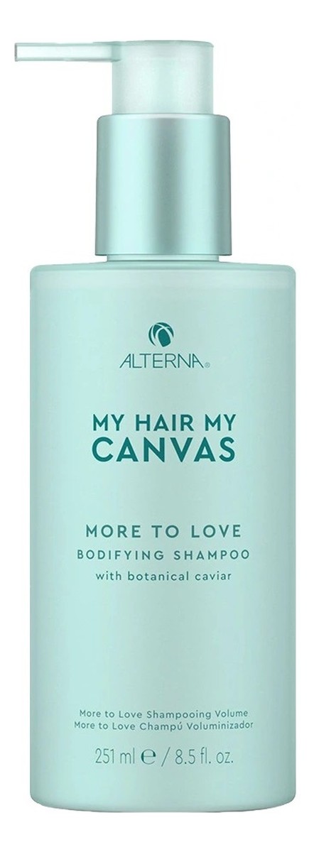 My hair my canvas more to love bodifying shampoo szampon do włosów dodający objętości