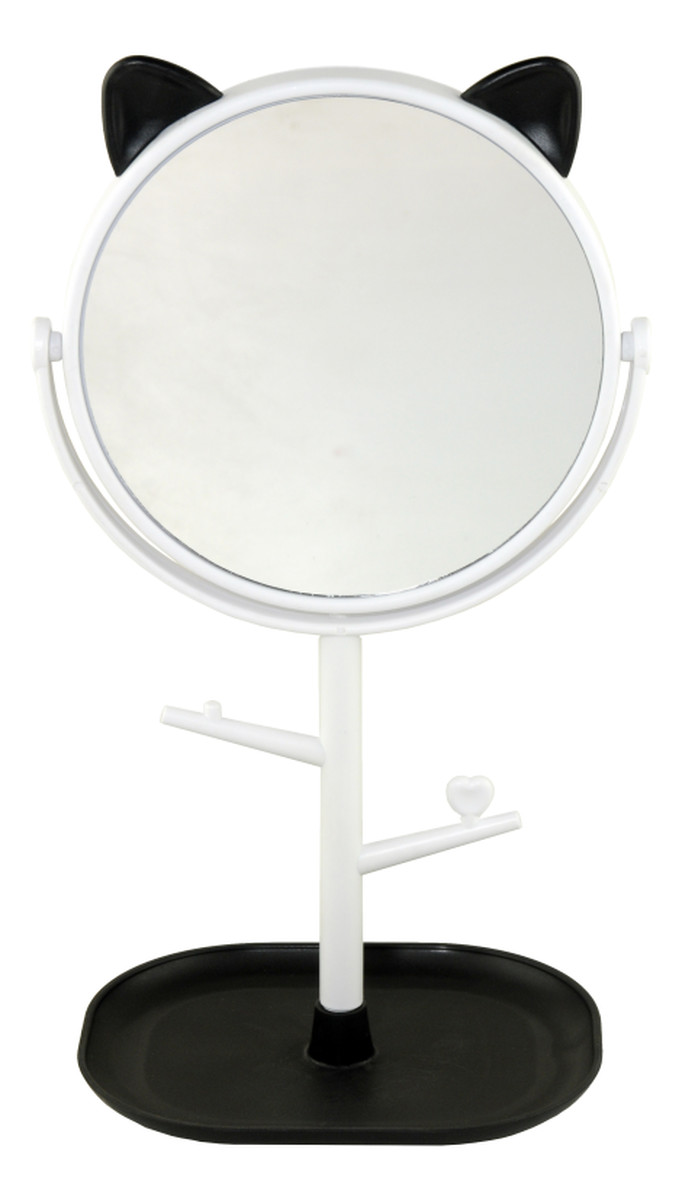 Lusterko kosmetyczne z podstawką i uszami 498669