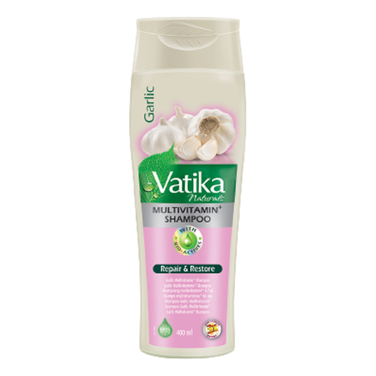 Dabur Vatika Garlic Odbudowujący szampon Czosnek 400ml