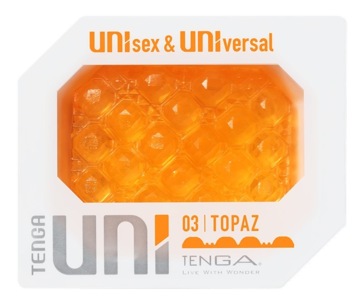 Uni topaz uniwersalna nakładka masturbująca