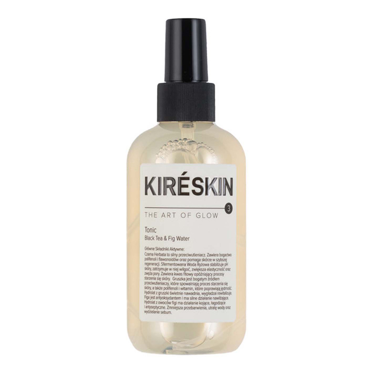 Kire Skin Tonic Tonik do twarzy Czarna Herbata & Woda figowa atomizer 200ml