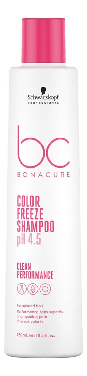 Bc bonacure color freeze shampoo delikatny szampon do włosów farbowanych