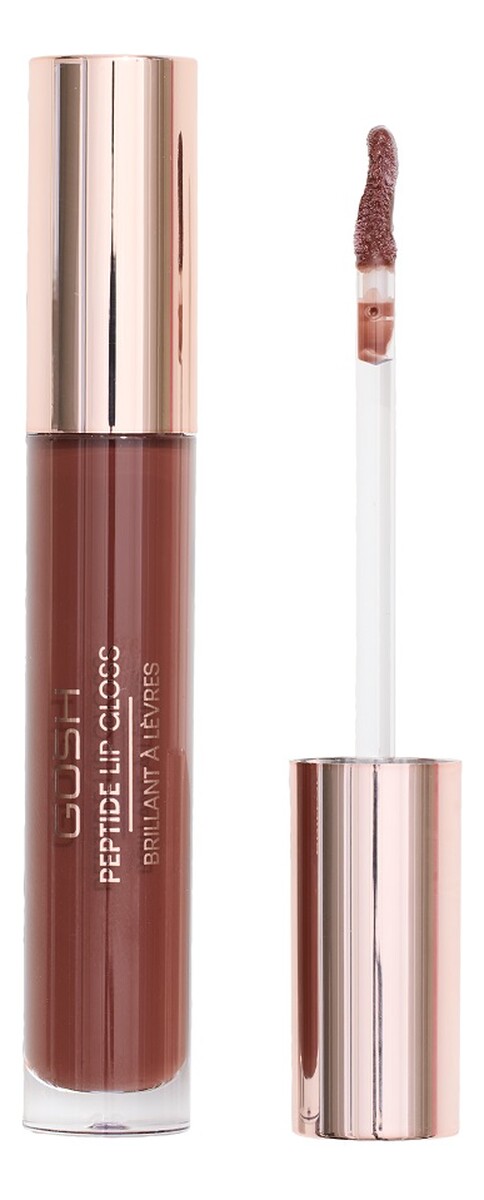 Peptide lip gloss błyszczyk do ust z peptydami 006 brownie