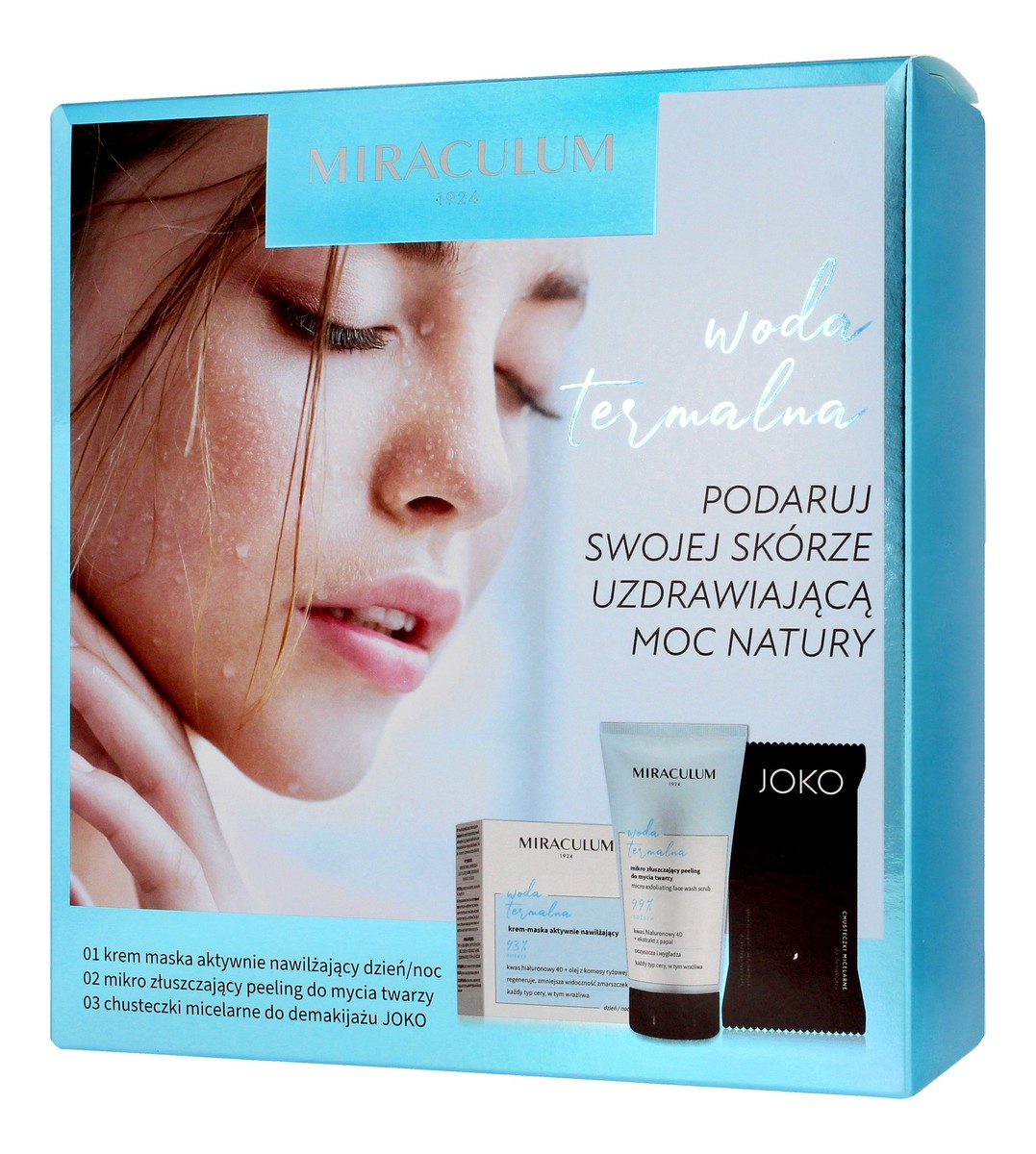 Zestaw prezentowy Peeling+Maska+Chusteczki