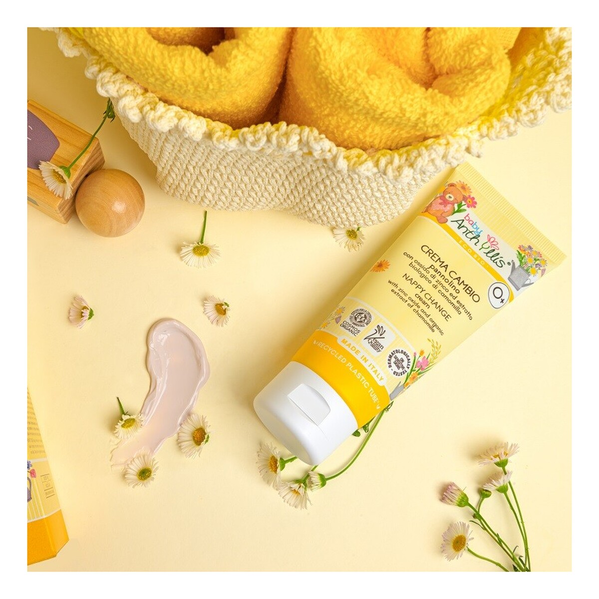 Anthyllis Bio Balsam ochronny na podrażnienia i odparzenia pieluszkowe z Shea rumiankiem i tlenkiem cynku 100ml