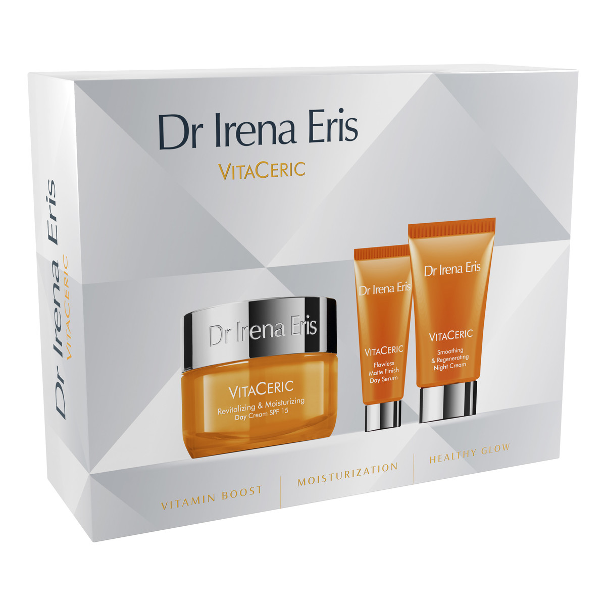 Dr Irena Eris VitaCeric Zestaw Krem rewitalizujący + Krem wygładzający + Serum