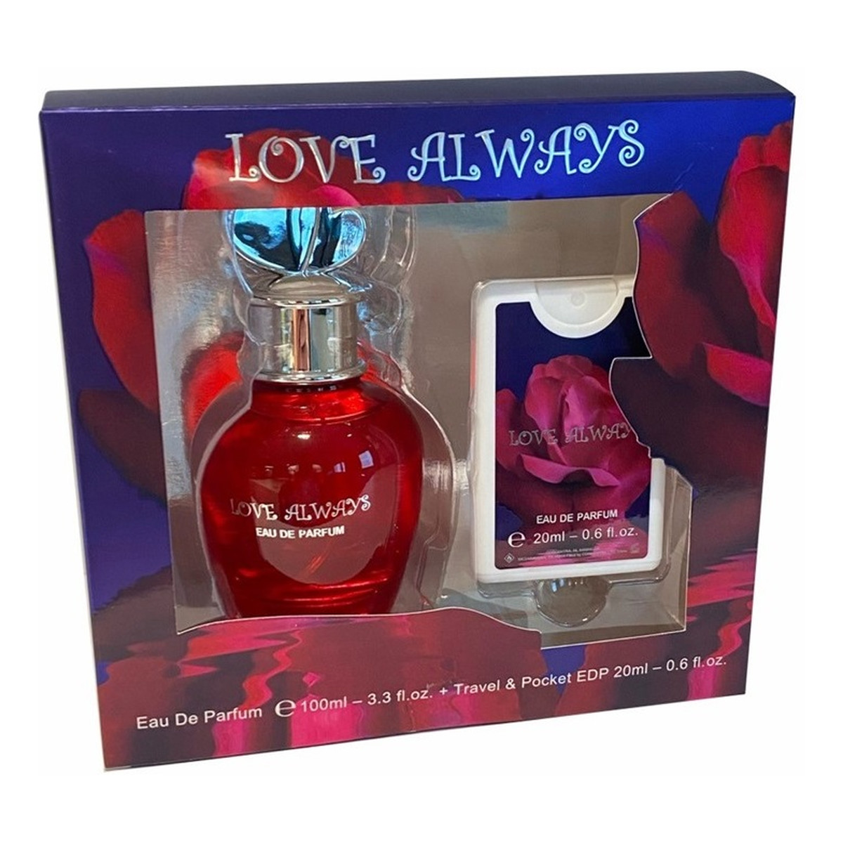 Omerta Love Always Zestaw woda perfumowana spray 100ml + woda perfumowana spray 20ml