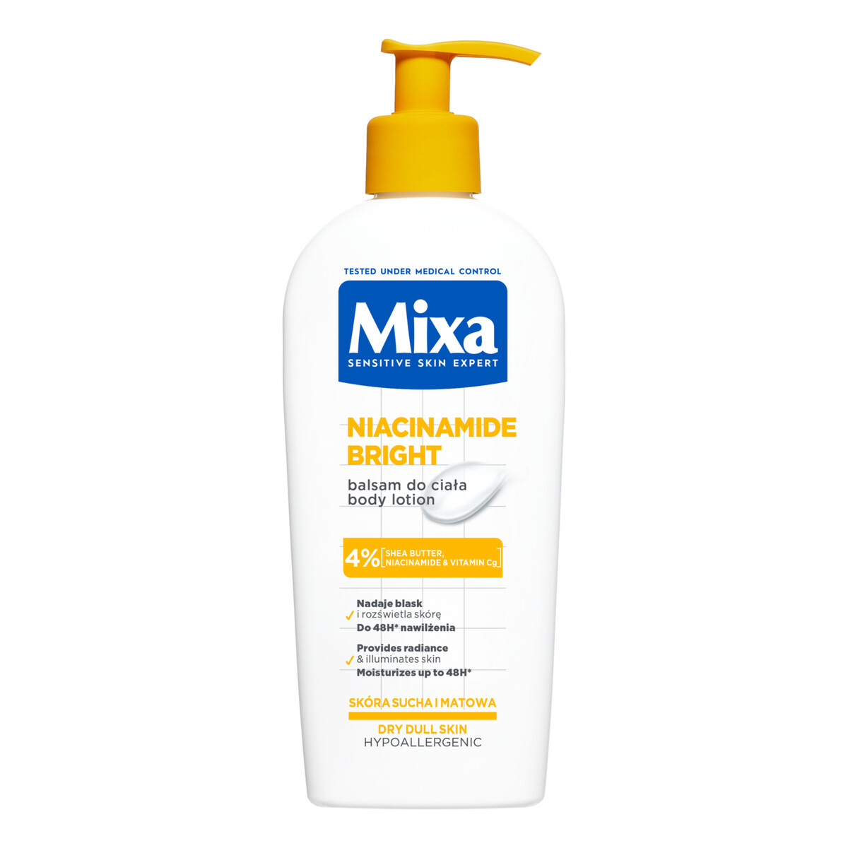Mixa Niacinamide Bright Balsam do ciała 250ml