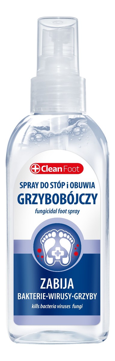 Spray do stóp z kompleksem przeciwgrzybiczym