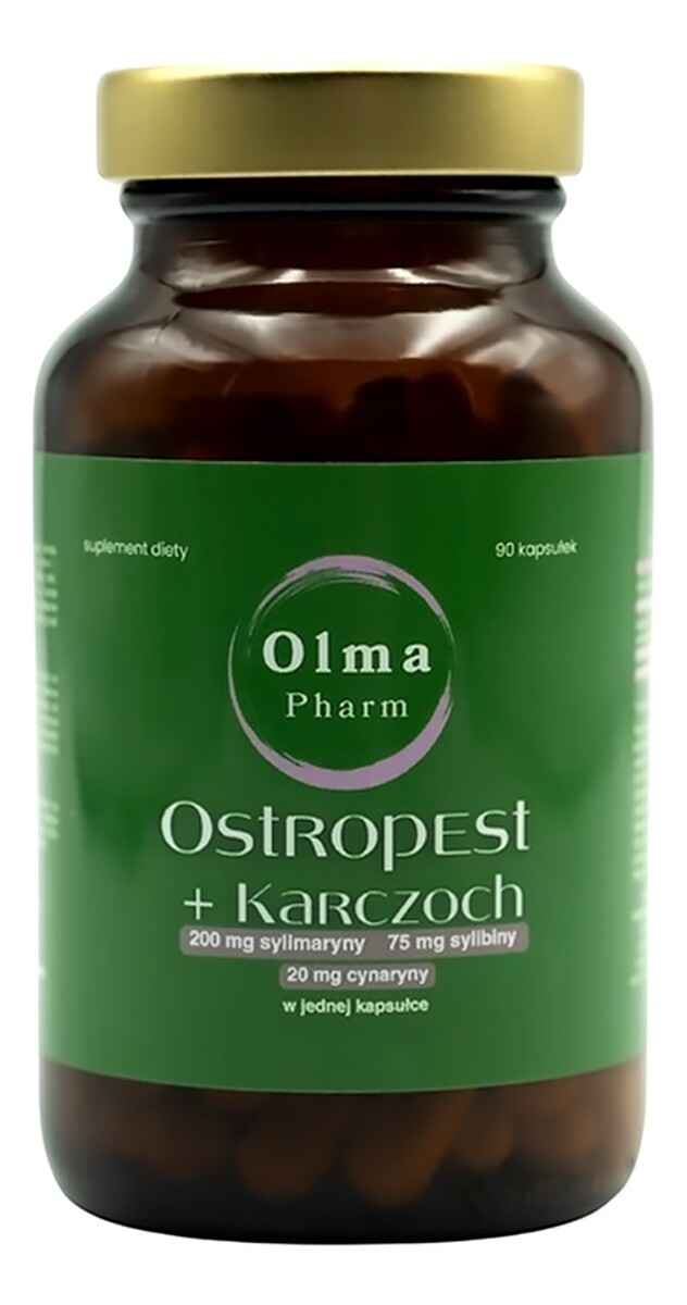 Ostropest + karczoch suplement diety 90 kapsułek