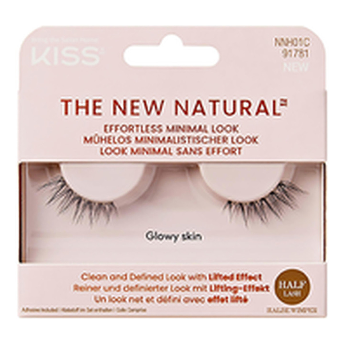 Kiss The New Natural Sztuczne rzęsy