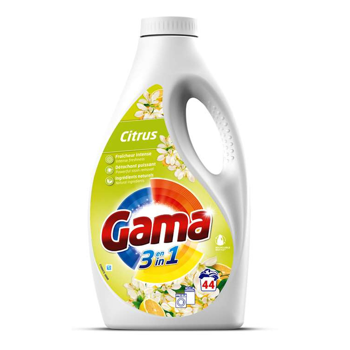 Gama Żel do prania 44Prania 3w1 Marseille 1980ml