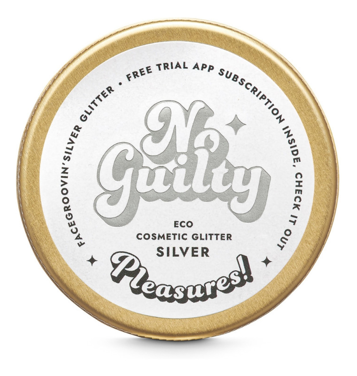 Bio Brokat do zdobienia ciała i twarzy - Silver