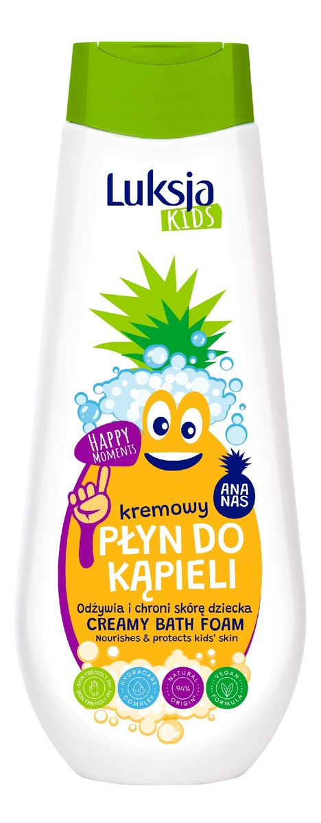 Kremowy Płyn do kąpieli dla dzieci - Ananas