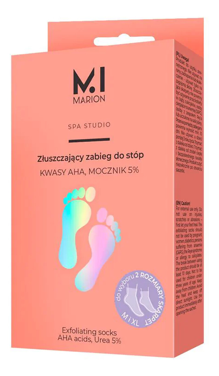 Złuszczający Zabieg Kuracja Do Stóp Skarpetki Złuszczające