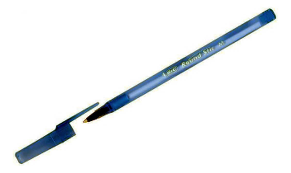 Długopis Round Stick Niebieski 60 sztuk