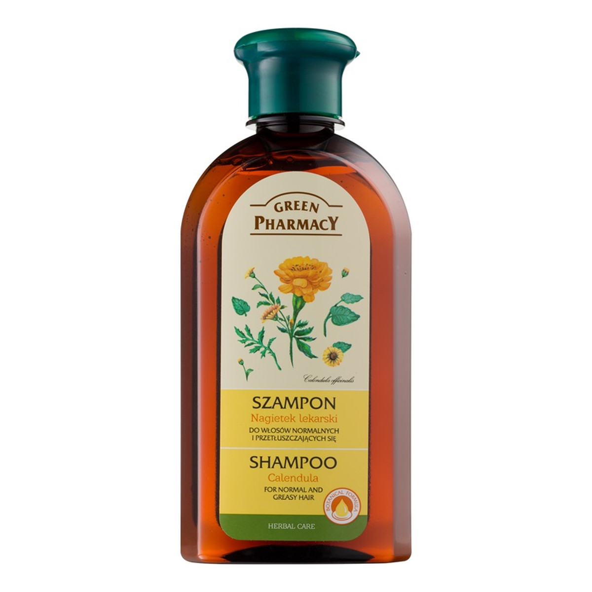 Green Pharmacy Herbal Cosmetics Hair Care Szampon Do Włosów Nagietek Lekarski 350ml