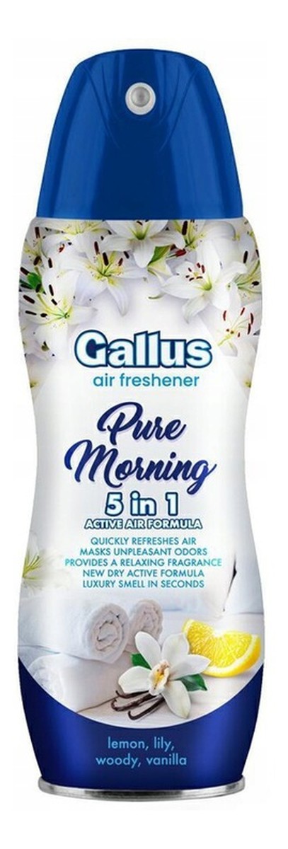 Odświeżacz Spray 5w1 PURE MORNING